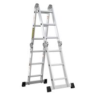 Escalera De Aluminio Plegable 4×3 Crossmaster