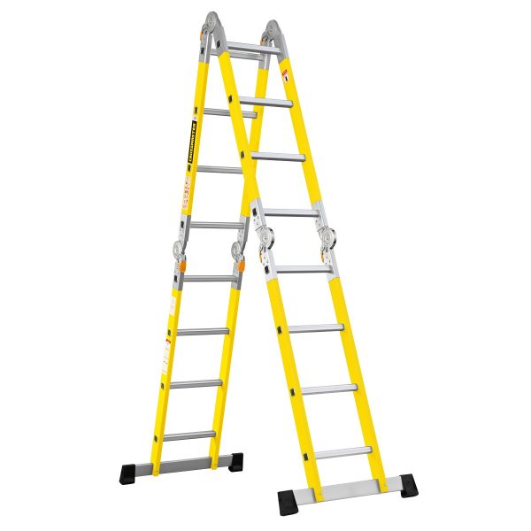 Escalera De Fibra De Vidrio Plegable 4×4 Crossmaster