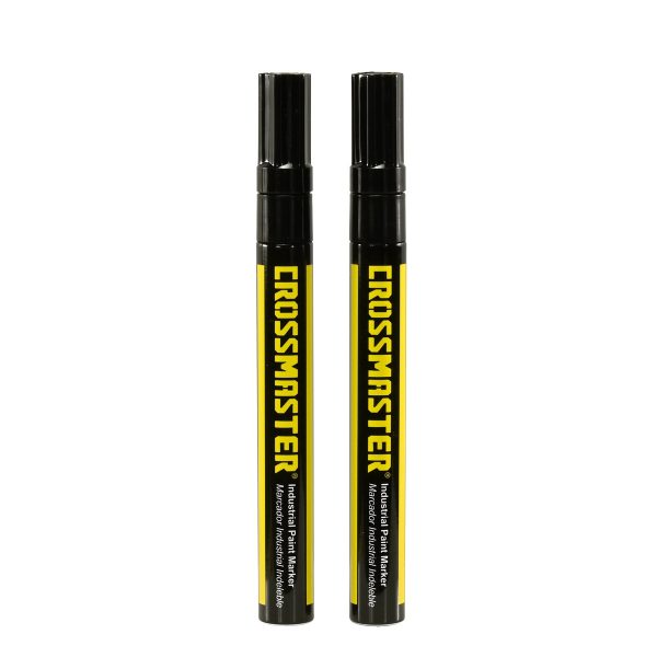 Marcador Industrial Indeleble Negro Crossmaster