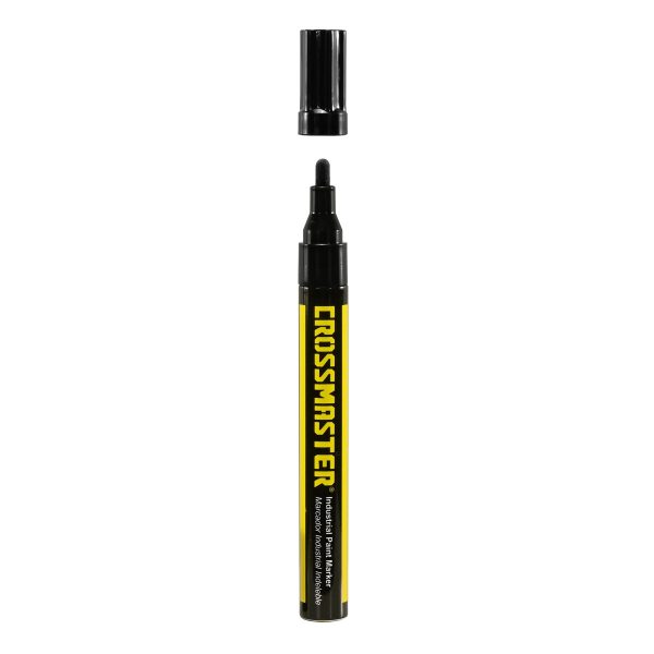 Marcador Industrial Indeleble Negro Crossmaster