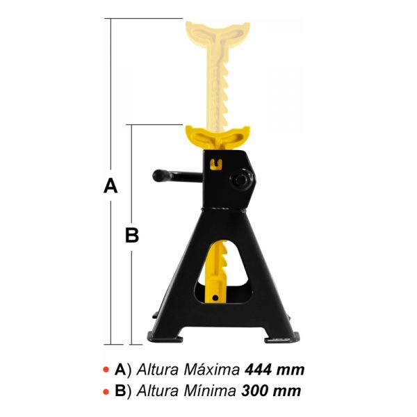 Caballetes Para Autos 3 Toneladas – Doble Traba Crossmaster