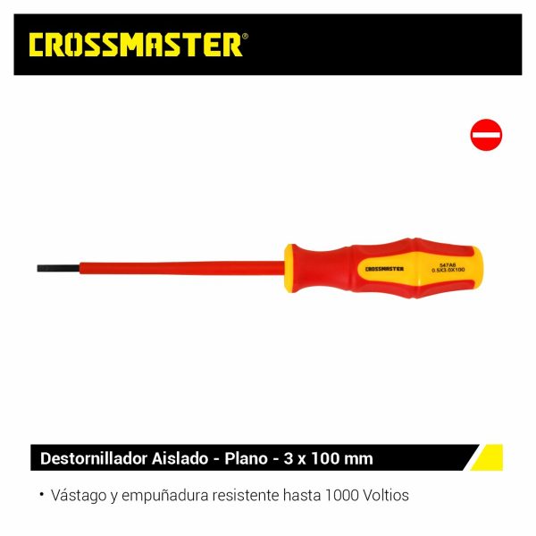 DESTOR. AISLAD PLANO 3x100mm CROSS Crossmaster