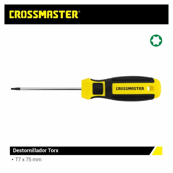 DESTOR.SOFT TORX T-07 L=75mm CROSS Crossmaster