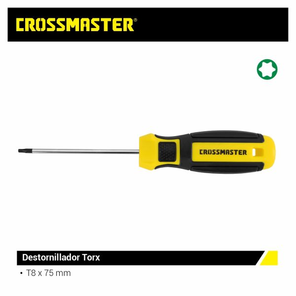 DESTOR.SOFT TORX T-08 L=75mm CROSS Crossmaster