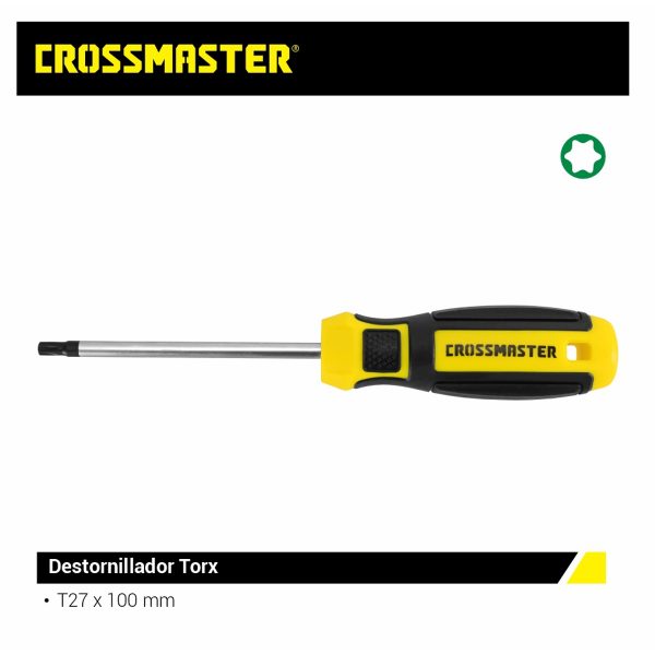 DESTOR.SOFT TORX T-27 L=100mm CROSS Crossmaster