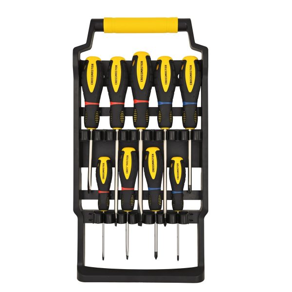 Set Destornilladores 9 Piezas Xtraforce Crossmaster