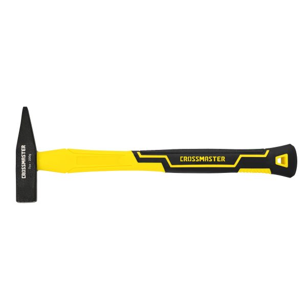 Martillo Para Mecánico 200g Mango De Fibra De Vidrio Crossmaster