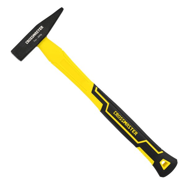 Martillo Para Mecánico 200g Mango De Fibra De Vidrio Crossmaster