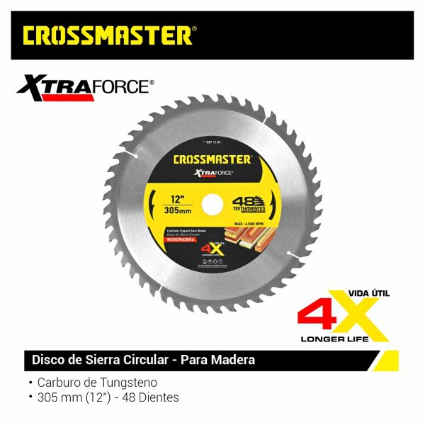 DISCO SIERRA 305×3,0x30,0mm 48D MAD-CR Crossmaster