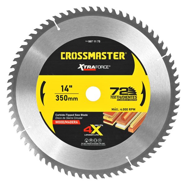 DISCO SIERRA 350×3,2×30,0mm 72D MAD-CR Crossmaster