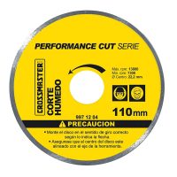 Disco Diamantado – Performance Cut – Continuo Crossmaster