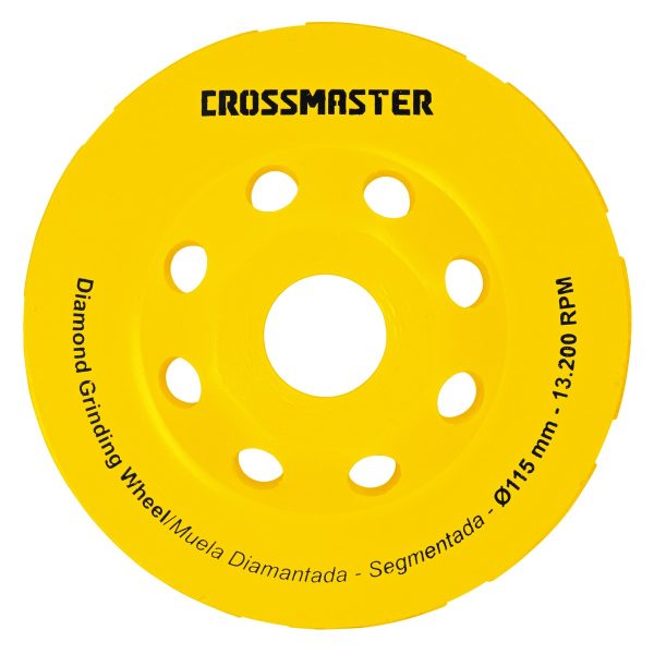 MUELA SEGMENTADA 2 ANILLOS 115mm CROSS Crossmaster