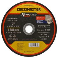 Disco De Corte Amoladora 180 X 1,6mm Crossmaster