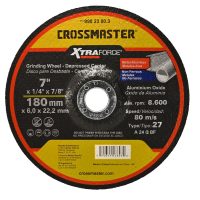 Disco Desbaste Centro Deprimido Amoladora 180 X 6mm Crossmaster